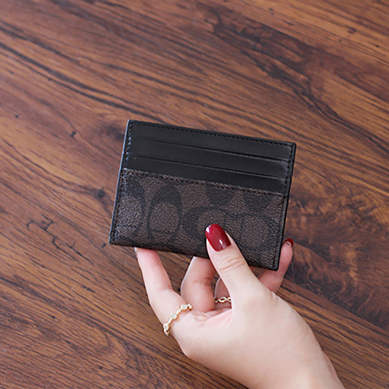 PU Leather Luxury Design Wallets for Women, Multi Function Card Holder, Small Short Purse, Female Card Organizer