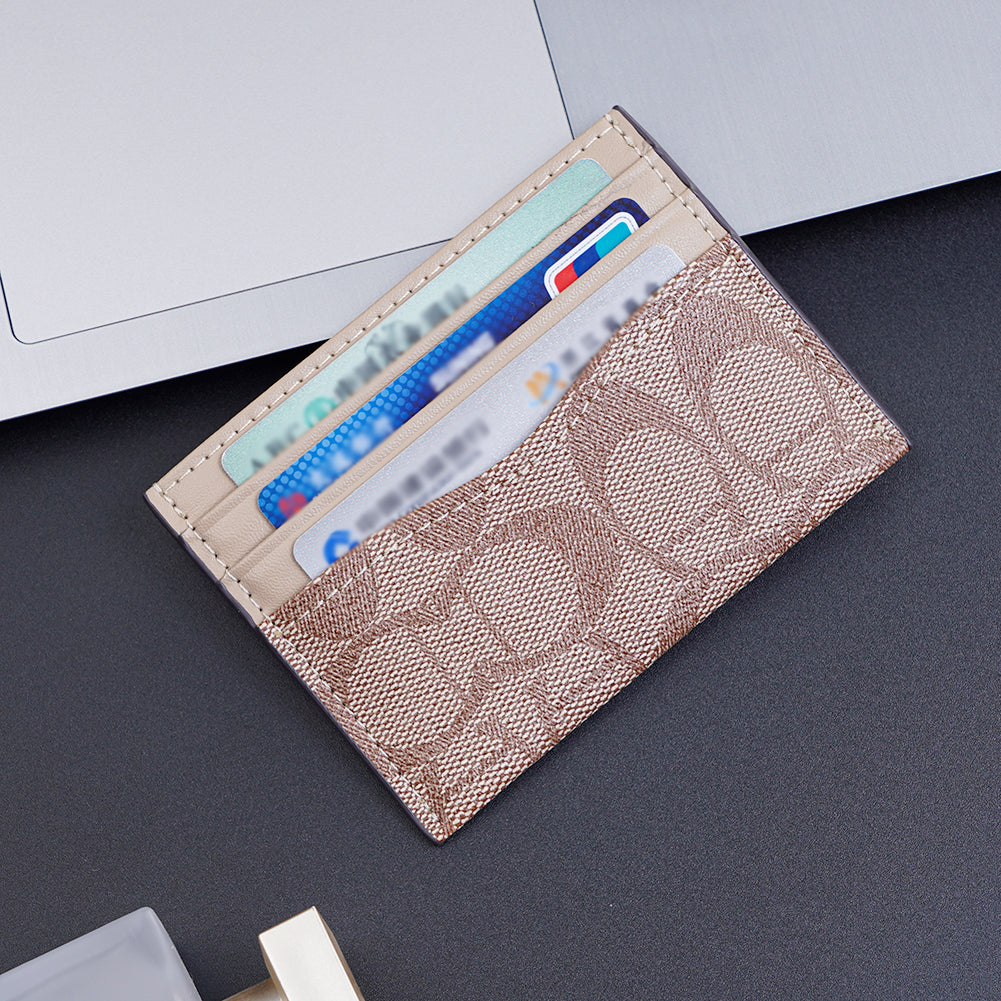 PU Leather Luxury Design Wallets for Women, Multi Function Card Holder, Small Short Purse, Female Card Organizer