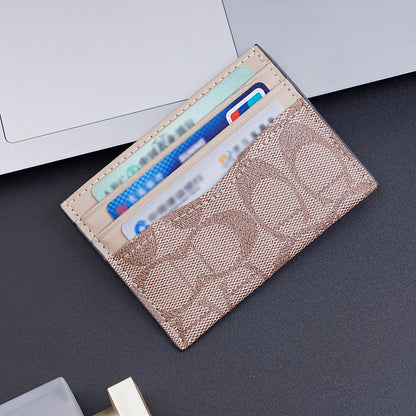 PU Leather Luxury Design Wallets for Women, Multi Function Card Holder, Small Short Purse, Female Card Organizer