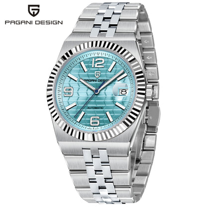 Top Luxury PAGANI DESIGN Automatic Watch for Men, NH36A Mechanical Timepiece, Sapphire Mirror Wristwatch
