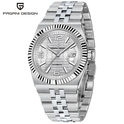 Top Luxury PAGANI DESIGN Automatic Watch for Men, NH36A Mechanical Timepiece, Sapphire Mirror Wristwatch