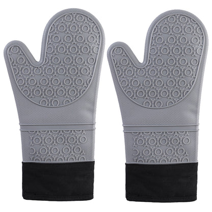 Professional Oven Gloves Heat Resistant NonSlip Grip  Soft Inner Lining For Grilling Baking And BBQ 9