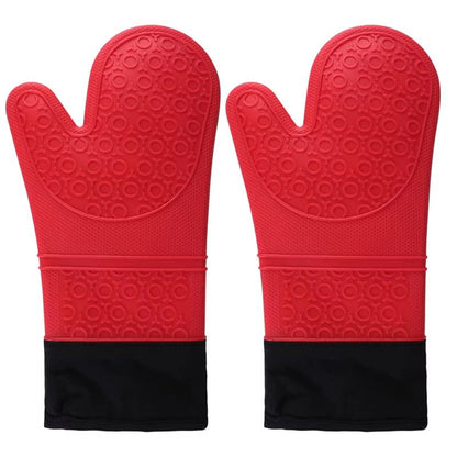 Professional Oven Gloves Heat Resistant NonSlip Grip  Soft Inner Lining For Grilling Baking And BBQ 6