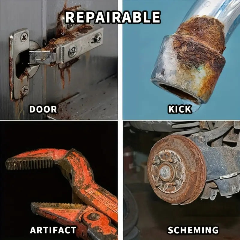 Multi-Purpose Rust Remover Spray – Strong Elimination of Rust & Iron Buildup | Ideal for Chrome, Paint & Automotive Care