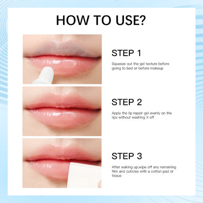 Lip Repair Gel For Dry Lips Lip Ointment Tubes With Intense Moisture ParabenFree Lip Balm For Soft  7