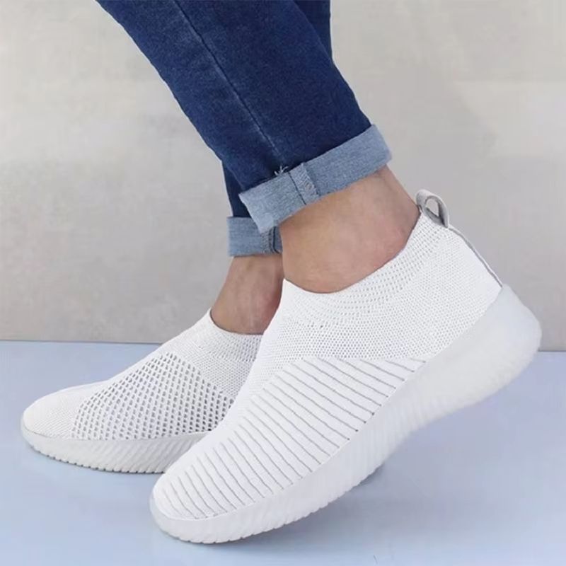 Womens Slip On Platform Sneakers Sock Style Walking Shoes Casual Breathable Chunky Sneakers