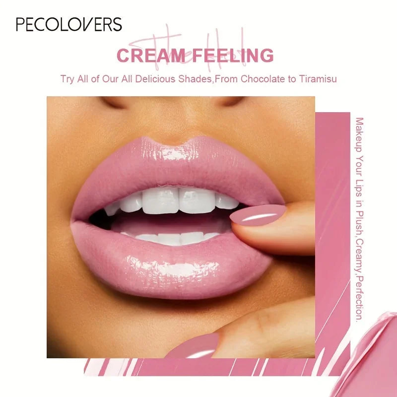 Butter Gloss NonSticky Lip Gloss Long Lasting Nude Lip Makeup Hydrating Lip Gloss With Essential Oi 4