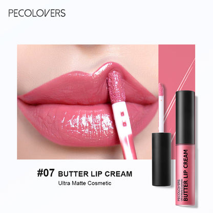 Butter Gloss NonSticky Lip Gloss Long Lasting Nude Lip Makeup Hydrating Lip Gloss With Essential Oi 9