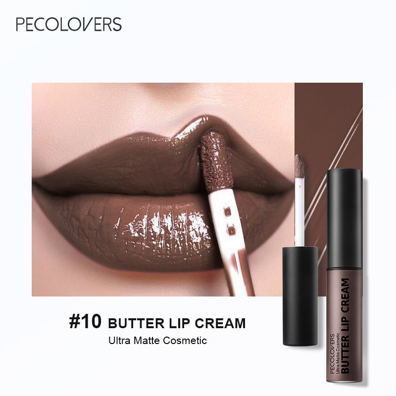 Butter Gloss NonSticky Lip Gloss Long Lasting Nude Lip Makeup Hydrating Lip Gloss With Essential Oi 12