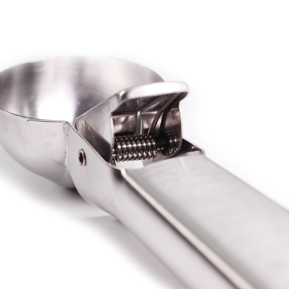 Premium Ice Cream Scoop With Trigger Release Stainless Steel Ice Cream Spoon For Gelatos Sundaes  F 5