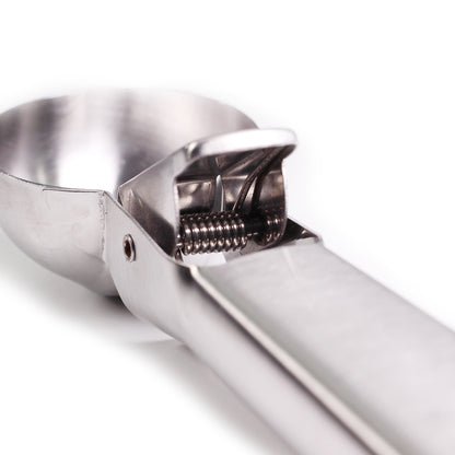 Premium Ice Cream Scoop With Trigger Release Stainless Steel Ice Cream Spoon For Gelatos Sundaes  F 5