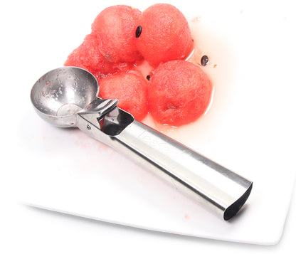 Premium Ice Cream Scoop With Trigger Release Stainless Steel Ice Cream Spoon For Gelatos Sundaes  F 2