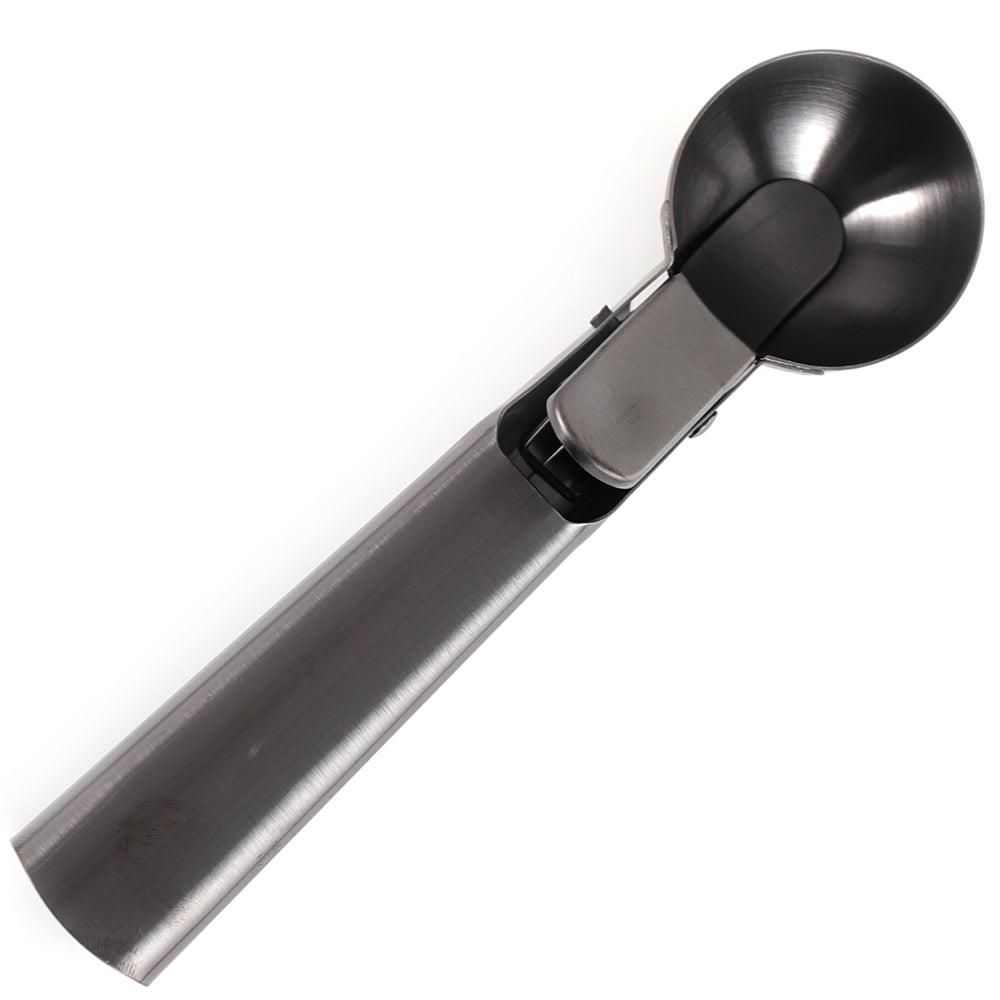 Premium Ice Cream Scoop With Trigger Release Stainless Steel Ice Cream Spoon For Gelatos Sundaes  F 7