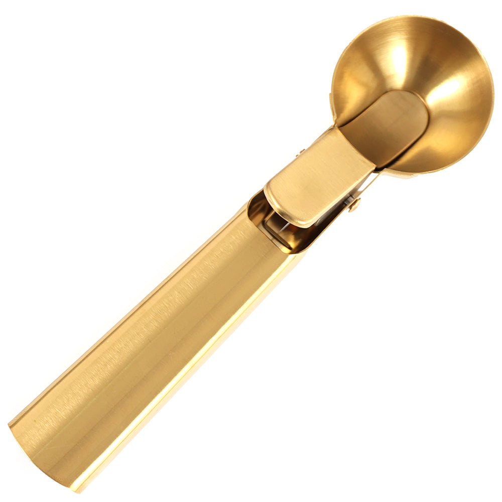 Premium Ice Cream Scoop With Trigger Release Stainless Steel Ice Cream Spoon For Gelatos Sundaes  F 8