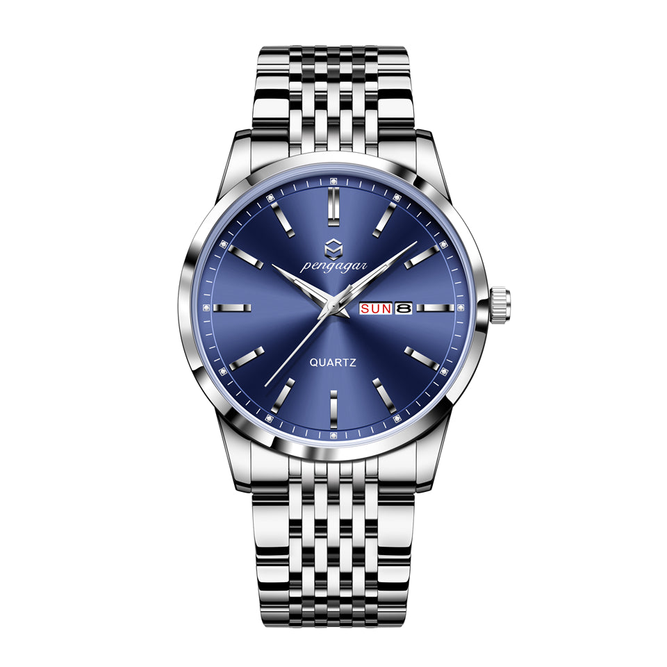 Luxury Man Wristwatch 2025 New Top Brand, Waterproof Luminous Date Watch, Stainless Steel Quartz Men Watch