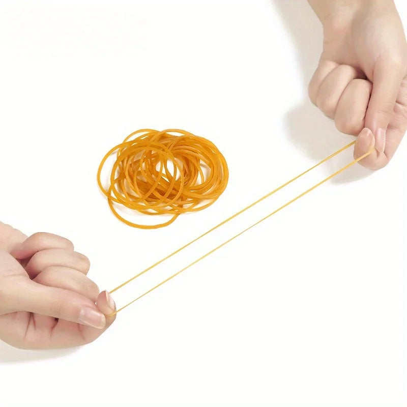 High Elastic Yellow Rubber Band 38mm Diameter Durable Natural Rubber For Home Office  DIY 2