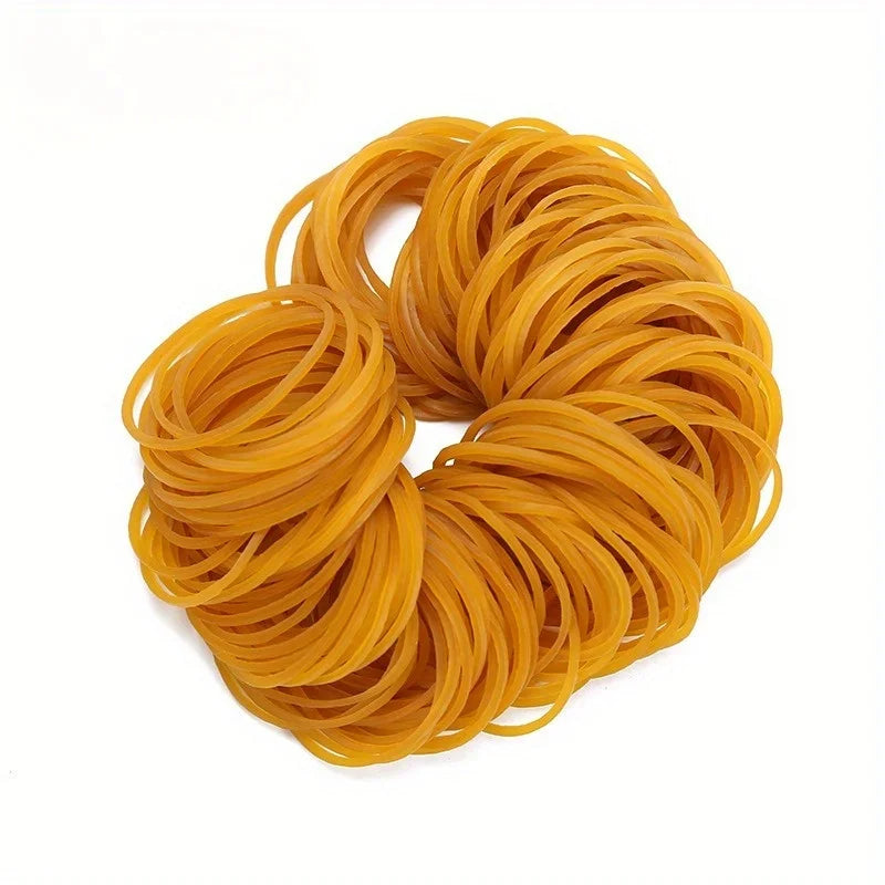 High Elastic Yellow Rubber Band 38mm Diameter Durable Natural Rubber For Home Office  DIY 1