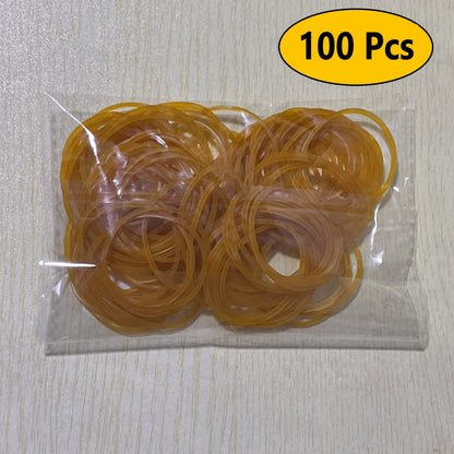 High Elastic Yellow Rubber Band 38mm Diameter Durable Natural Rubber For Home Office  DIY 3