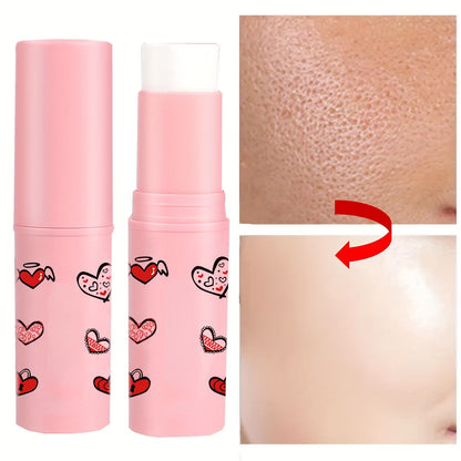 Invisible Pore Cream Moisturizing, Facial Matte Prime Invisible, Pore Primer Stick Smooth, Brighten Face Skin