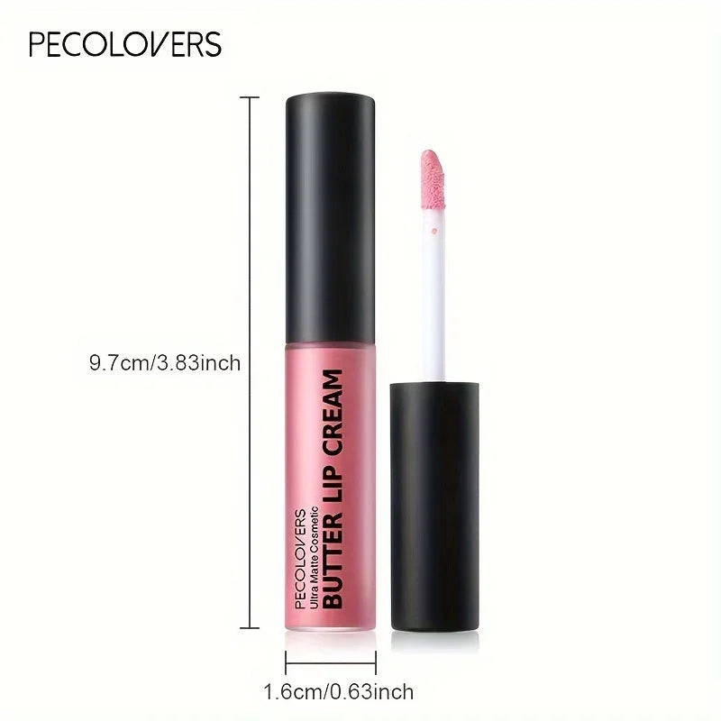 Butter Silky Lip Gloss Hydrating, Liquid Lipstick Pink Red Tones, Long Lasting Lip gloss, Moisturizing Creamy Shine