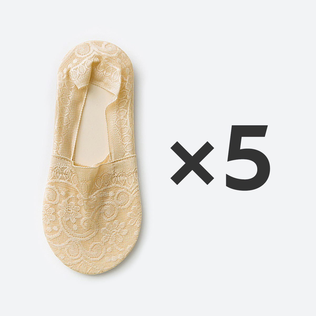 Women Summer Lace Invisible Socks Boat Mesh Thin Low Cut Socks With Silicone Grip AntiSlip No Show  9