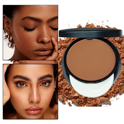 Natural Three-dimensional Contour Powder, Oil Control Facial Shadow Modification Makeup, Lightweight Matte Finish, Lasts