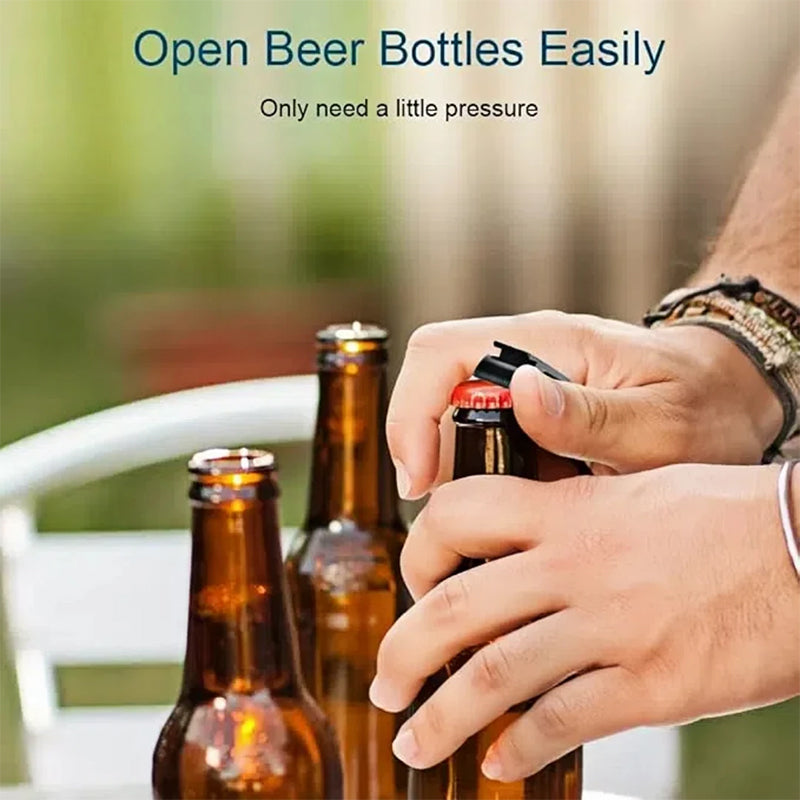 Portable Metal Mini Beer Can Opener, Colorful Key Ring Chain, Keychain Metal Bottle Opener Bar Tools Accessories