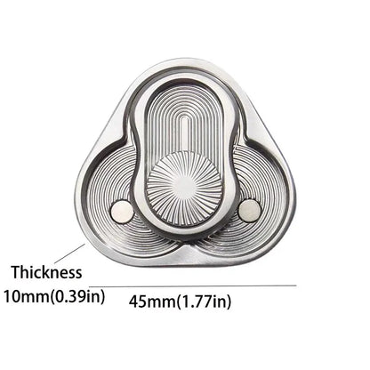 Metal Fidget Spinner For Adults Magnetic Fidget Slider EDC Toy ADHD Autism Sensory Stress Relief  F 5
