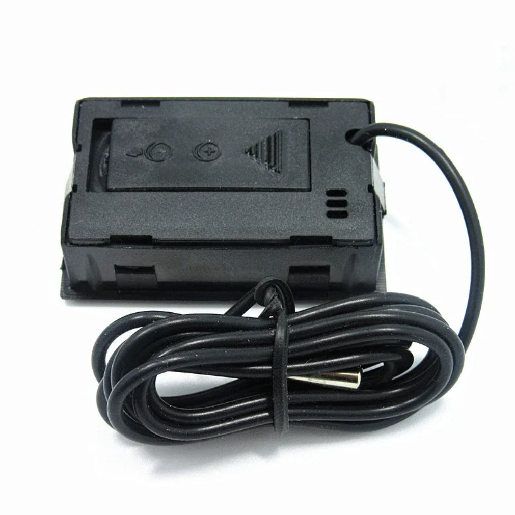 Digital LCD Thermometer With Probe for Aquarium, Indoor Temperature Sensor, Mini Fridge and Home Thermometer