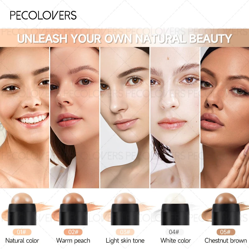 Soft Texture Full Coverage Foundation, Natural Matte Look, Covers Blemishes, Trims The Face, Hydrating Matte Base