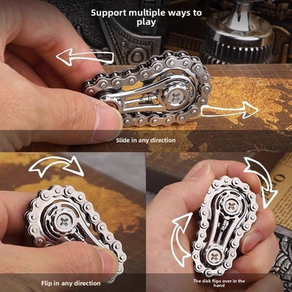Premium Metal Fidget Spinner Stress Relief Gears Hand Spinner For Office Desk  Home Decor 1