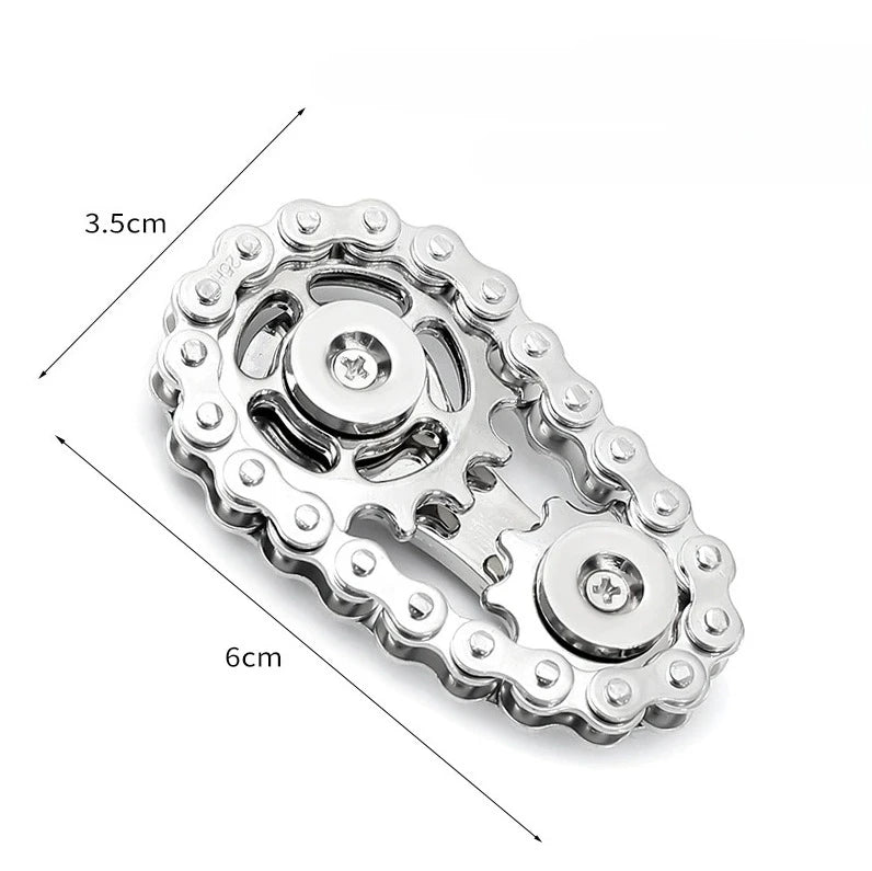 Premium Metal Fidget Spinner Stress Relief Gears Hand Spinner For Office Desk  Home Decor 7
