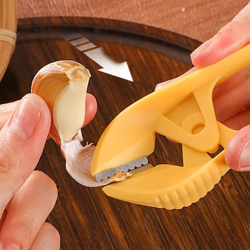 Rusts Proof Garlic Peelers, Manual Stainless Steel Garlic Peeling Tool, Easy Clean Kitchen Gadget