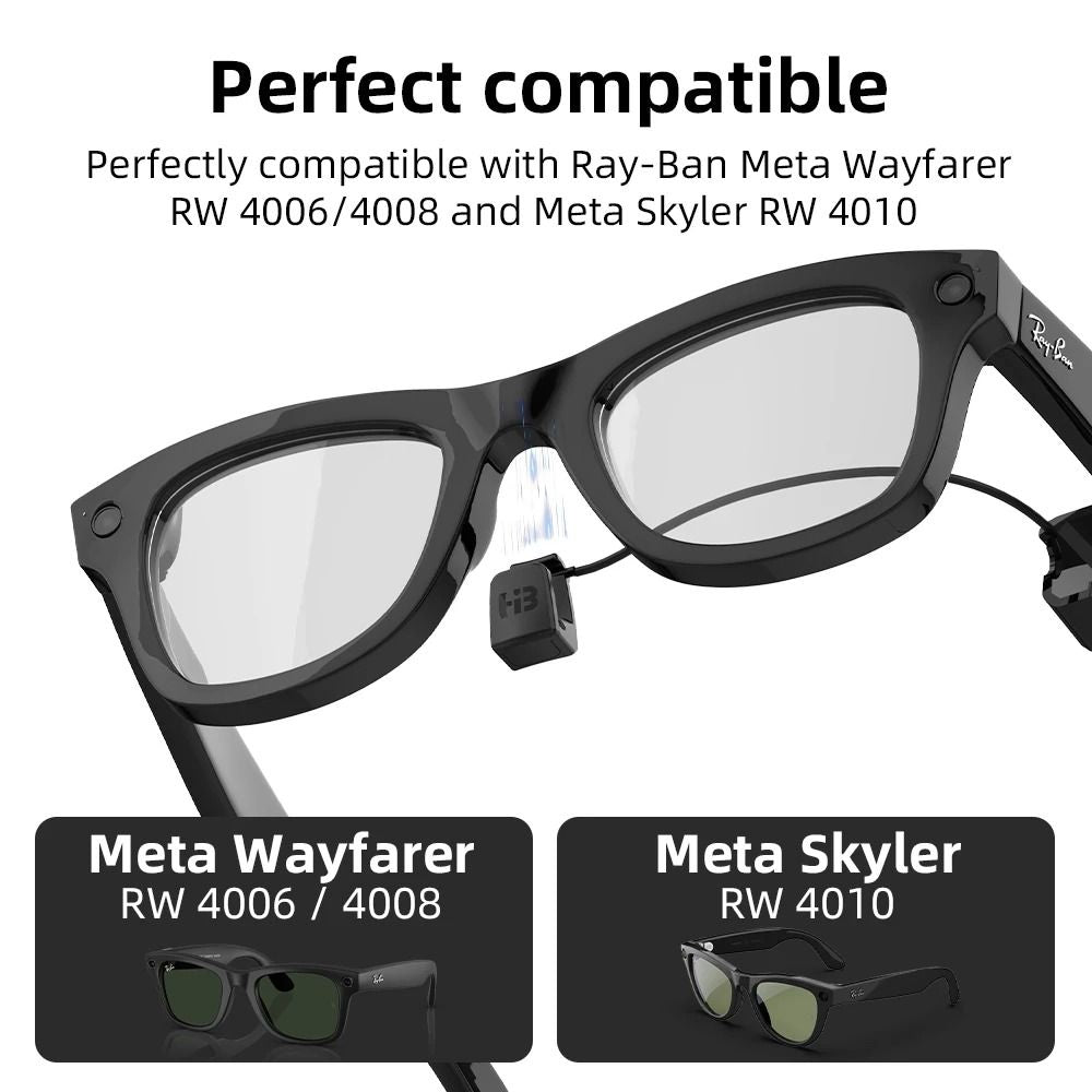 Type C Fast Charging Cable For Smart Glasses RW4006 RW4008 12M 1