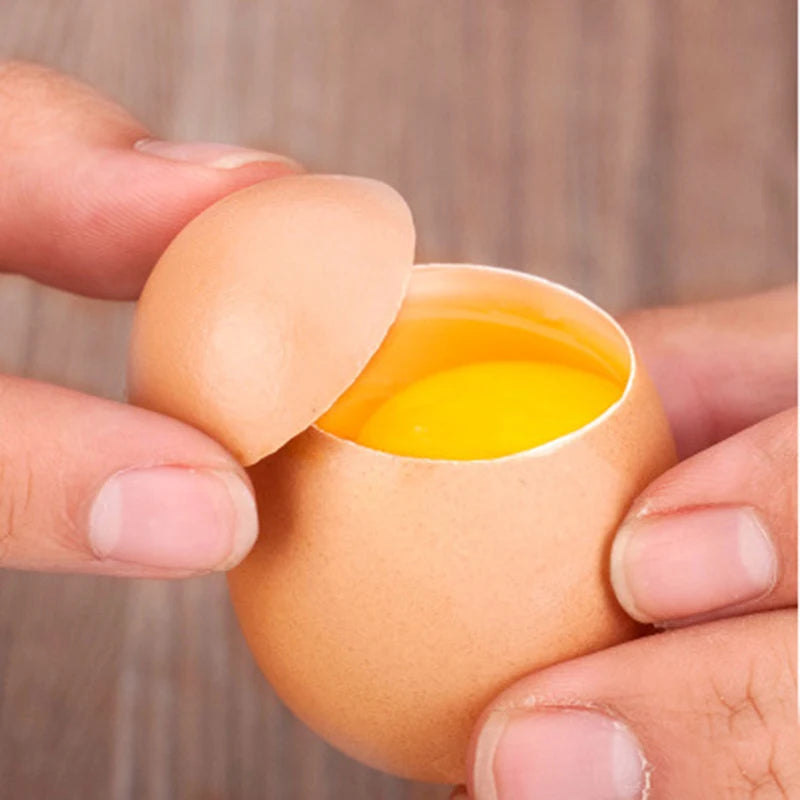 Metal Egg Scissors Cutter, Stainless Steel Egg Topper, Boiled Raw Egg Opener, Kitchen Gadgets Accessories, Cool Tools