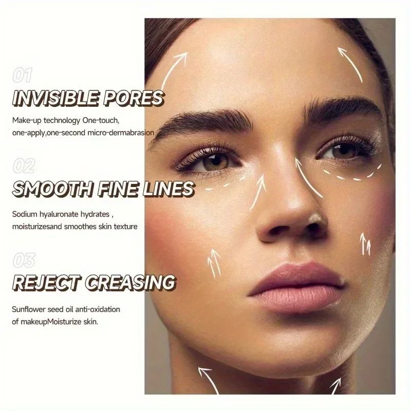 Invisible Pore Base Stick Concealer Skin Tone Primer Isolation Makeup Pore Base Brightening Long La 5