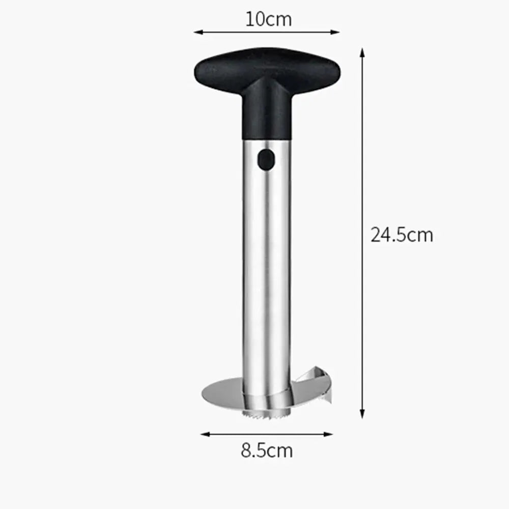 Stainless Steel Pineapple Corer Cutter, Fruit Slicer Peeler, Easy Spot Peeler Kitchen Gadget for Home Use