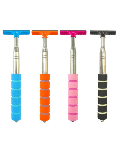 Stainless Steel Retractable Rearview Mirror Wiper  Layered Brush Head For Easy Car Mirror Cleaning 4