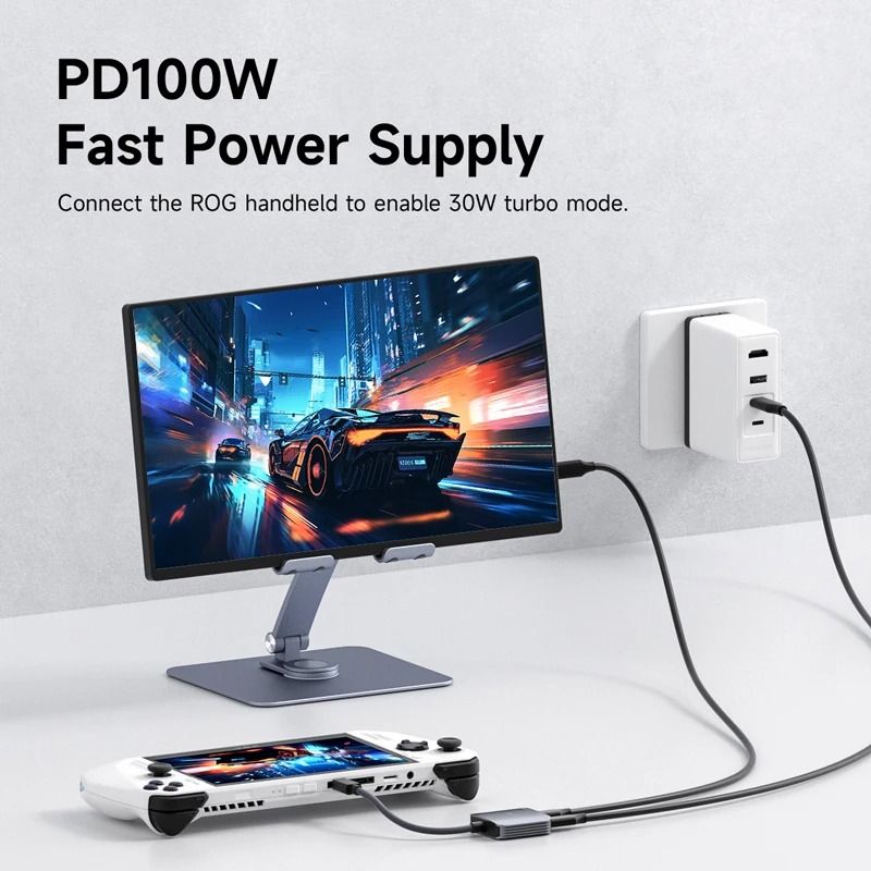 Smart Glasses USB C Hub Adapter With Charging Support For AR Devices 3