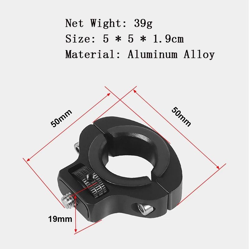 Metal Handlebar Mount For Action Cameras And GoPro 2