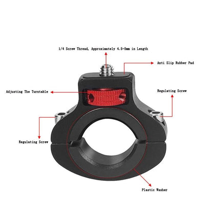Metal Handlebar Mount For Action Cameras And GoPro 3
