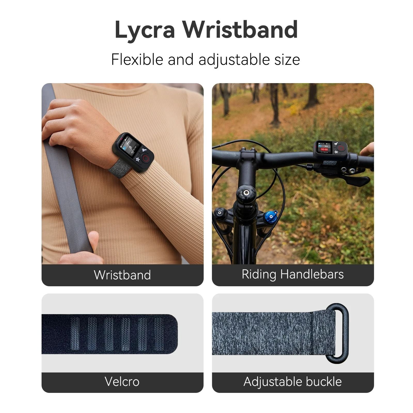 Waterproof Bluetooth Remote With Wrist Strap For GoPro And Action Cameras 3