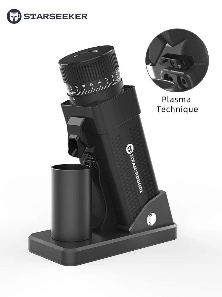 Electric Espresso Coffee Grinder With Stepless Fineness Adjustment And 55MM Burr 6