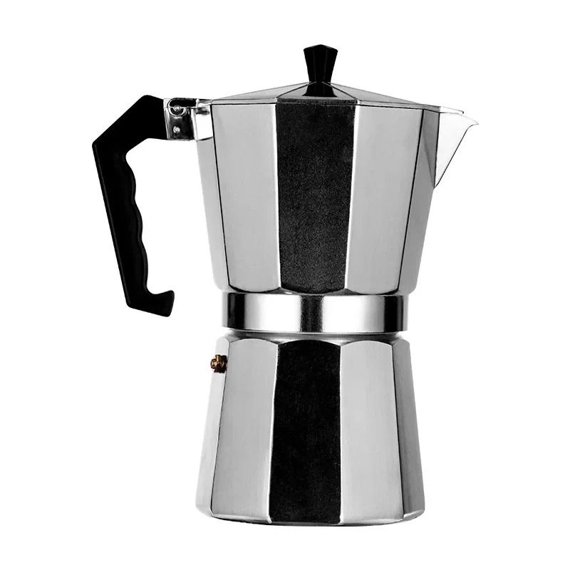 Italian Style Aluminum Mocha Coffee Maker for Stovetop Brewing