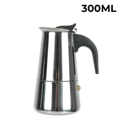 Italian Style Aluminum Mocha Coffee Maker For Stovetop Brewing 9