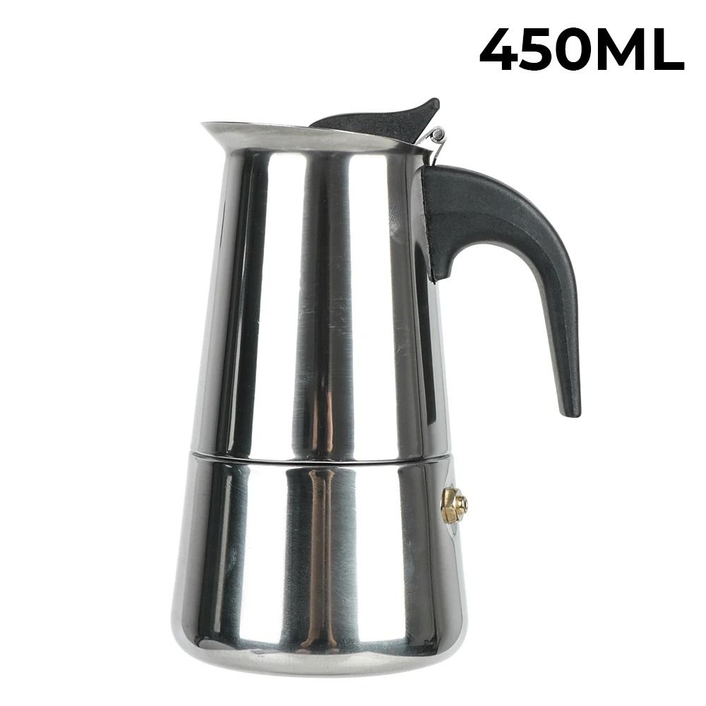 Italian Style Aluminum Mocha Coffee Maker For Stovetop Brewing 10