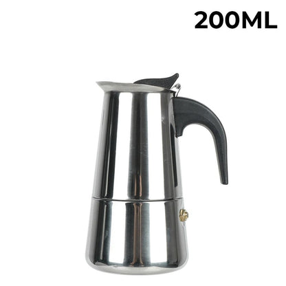 Italian Style Aluminum Mocha Coffee Maker For Stovetop Brewing 7