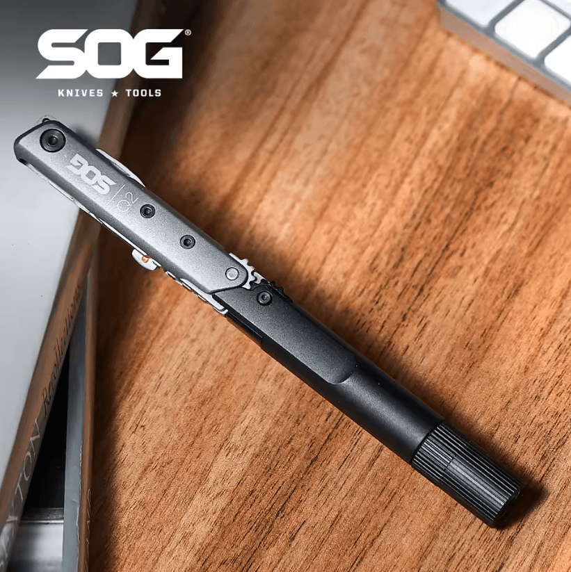 Precision Edge Q2 Compact Survival Gear Multitool Pen