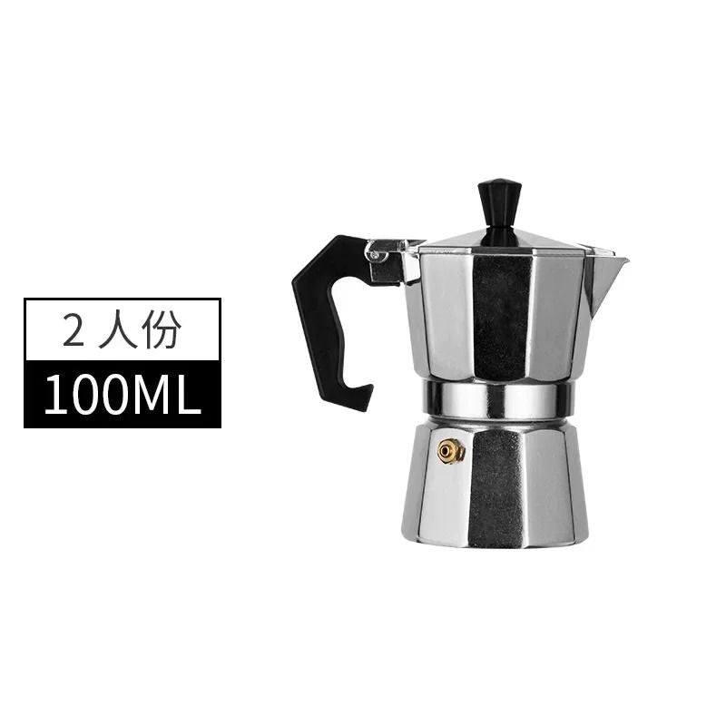 Italian Style Aluminum Mocha Coffee Maker For Stovetop Brewing 12