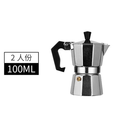 Italian Style Aluminum Mocha Coffee Maker For Stovetop Brewing 12